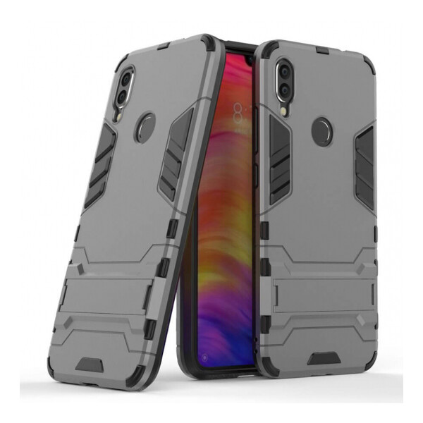 Ударопрочный чехол-подставка Transformer для Xiaomi Redmi 7 с мощной защитой корпуса Металл / Gun Metal (is_00000029741_3)
Ударопрочный чехол-подставка Transformer для Xiaomi Redmi 7 с мощной защитой корпуса Металл / Gun Metal (is_00000029741_3)