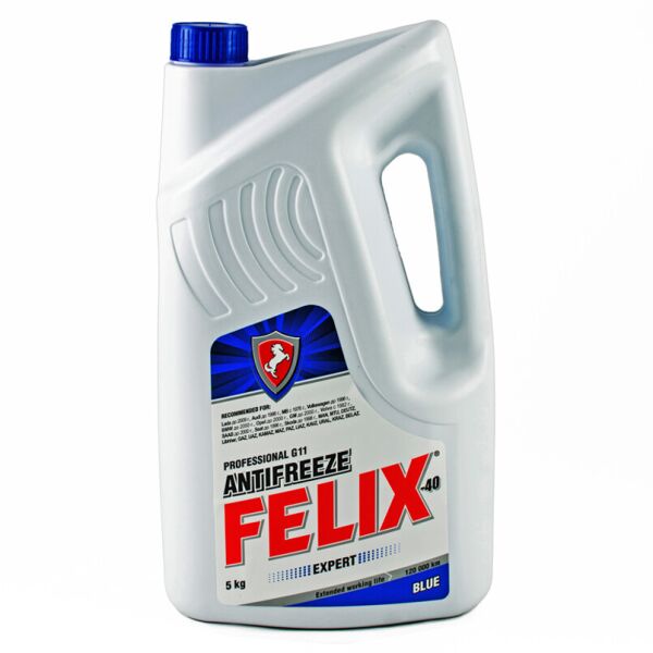 Антифриз Felix Expert (синий) 5kg
Антифриз Felix Expert (синий) 5kg