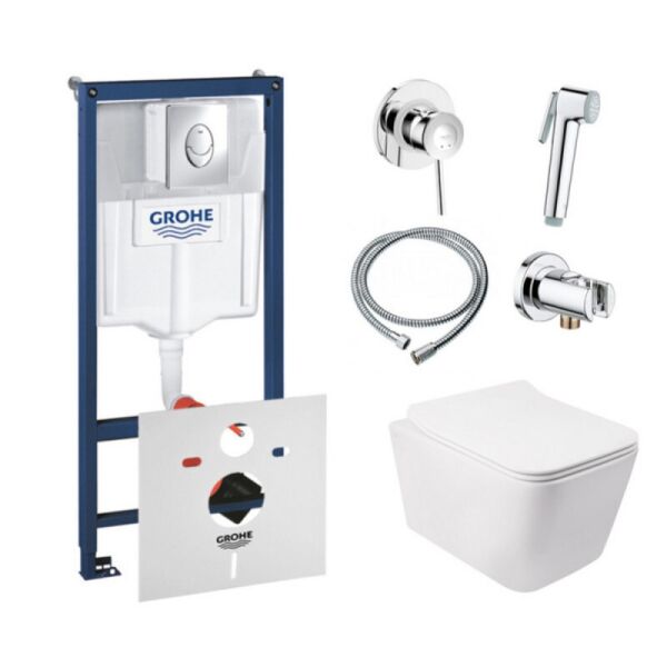 Комплект Инсталляция Grohe Rapid Sl 38772001 + Унитаз С Сиденьем Qtap Crow Qt05335170W + Набор Для Гигиенического Душа Со Смесителем Grohe Bauclassic 111048
Комплект Инсталляция Grohe Rapid Sl 38772001 + Унитаз С Сиденьем Qtap Crow Qt05335170W + Набор Для Гигиенического Душа Со Смесителем Grohe Bauclassic 111048