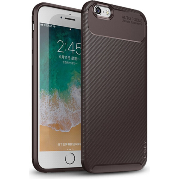 Чехол-накладка Ipaky Carbon Fiber Series/Soft TPU Case Apple iPhone 6/6s Brown (bz_F_98620)
Чехол-накладка Ipaky Carbon Fiber Series/Soft TPU Case Apple iPhone 6/6s Brown (bz_F_98620)