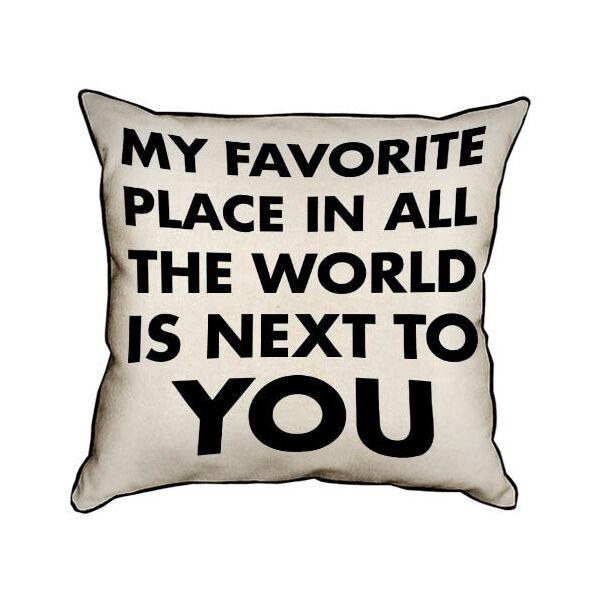 Подушка интерьерная из мешковины Presentville My favorite place in all the world... 45х45 см
Подушка интерьерная из мешковины Presentville My favorite place in all the world... 45х45 см