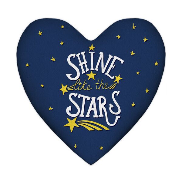 Подушка сердце Presentville Shine like the stars на синем фоне с желтыми звездами 37x37 см
Подушка сердце Presentville Shine like the stars на синем фоне с желтыми звездами 37x37 см