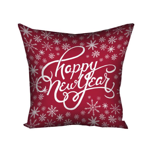 Подушка с принтом Presentville Happy New Year на красном фоне с белыми снежинками 30x30 см
Подушка с принтом Presentville Happy New Year на красном фоне с белыми снежинками 30x30 см