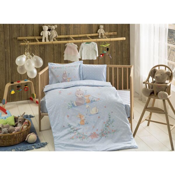 Комплект постельного белья Tac Organik Happy Bunny mavi младенцам голубой (TAC60180977)
Комплект постельного белья Tac Organik Happy Bunny mavi младенцам голубой (TAC60180977)