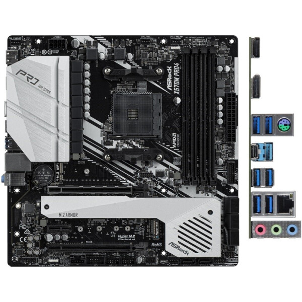 Материнская плата ASRock X570M Pro4 Socket AM4
Материнская плата ASRock X570M Pro4 Socket AM4