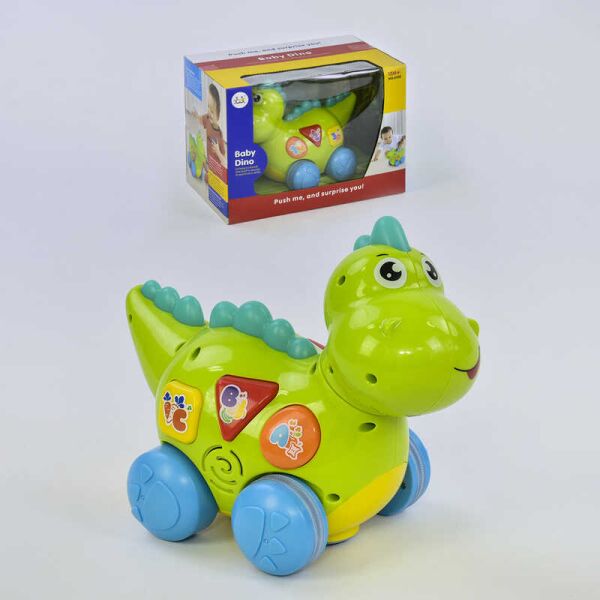 Динозаврик 6105 (18) "Huile Toys", ездит, говорит на английском языке, проигрывает мелодии и звуки, с подсветкой, в коробке
Динозаврик 6105 (18) "Huile Toys", ездит, говорит на английском языке, проигрывает мелодии и звуки, с подсветкой, в коробке