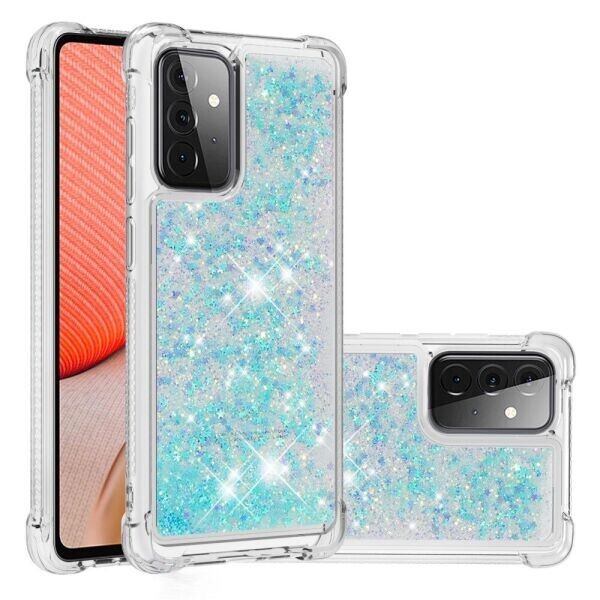 Силиконовый (TPU) чехол Deexe Liquid Glitter для Samsung Galaxy A72 (А725) - Baby Blue
Силиконовый (TPU) чехол Deexe Liquid Glitter для Samsung Galaxy A72 (А725) - Baby Blue