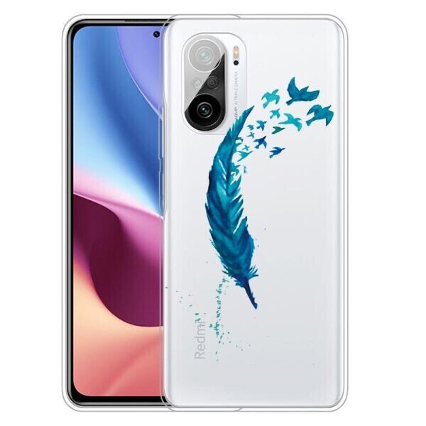 Силиконовый (TPU) чехол Deexe Pretty Glossy для Xiaomi Poco F3 / Redmi K40 / Redmi K40 Pro - Blue Feather
Силиконовый (TPU) чехол Deexe Pretty Glossy для Xiaomi Poco F3 / Redmi K40 / Redmi K40 Pro - Blue Feather