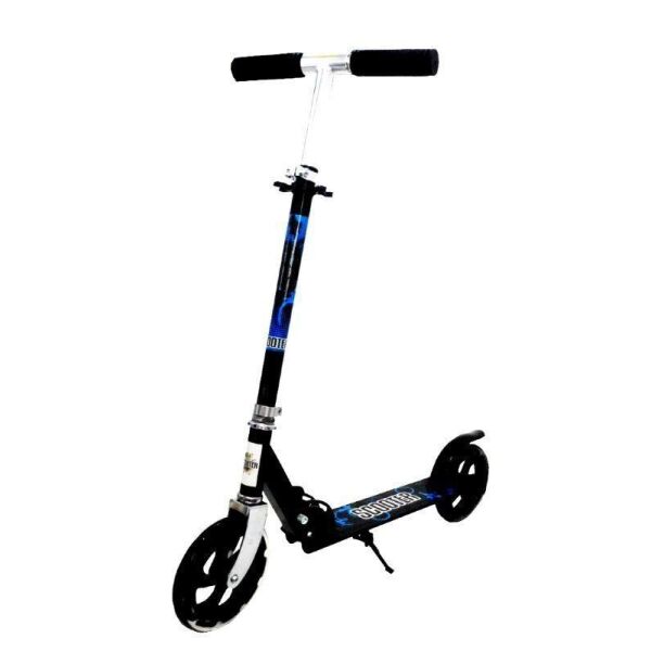 Двухколесный самокат Scooter 460 Black (складной), оснащен боковой ножкой для вертикальной парковки
Двухколесный самокат Scooter 460 Black (складной), оснащен боковой ножкой для вертикальной парковки