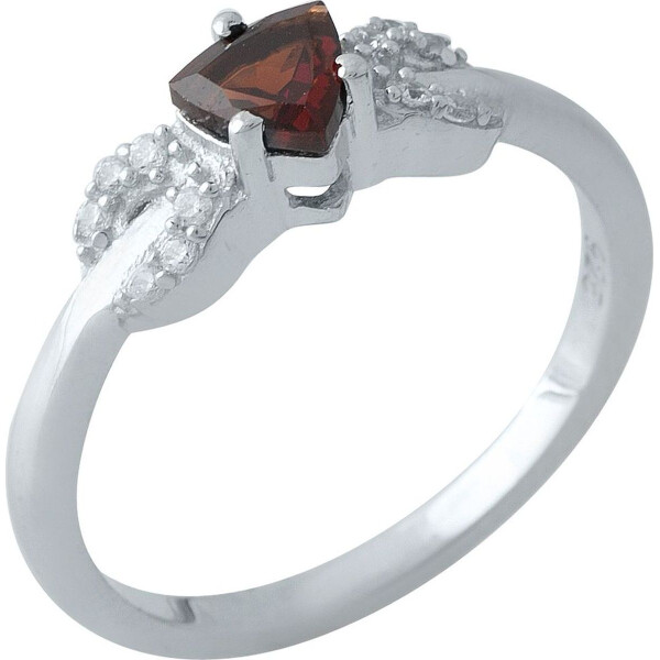 Кольцо из серебра с гранатом и куб. циркониями, размер 19 (1679363)
Кольцо из серебра с гранатом и куб. циркониями, размер 19 (1679363)