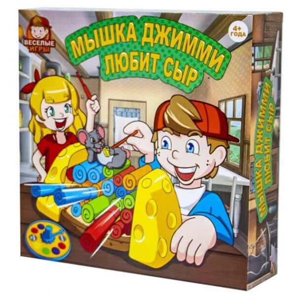 Настольная игра Мышка Джимми (B3108R), игра на логическое мышление и координацию движений
Настольная игра Мышка Джимми (B3108R), игра на логическое мышление и координацию движений