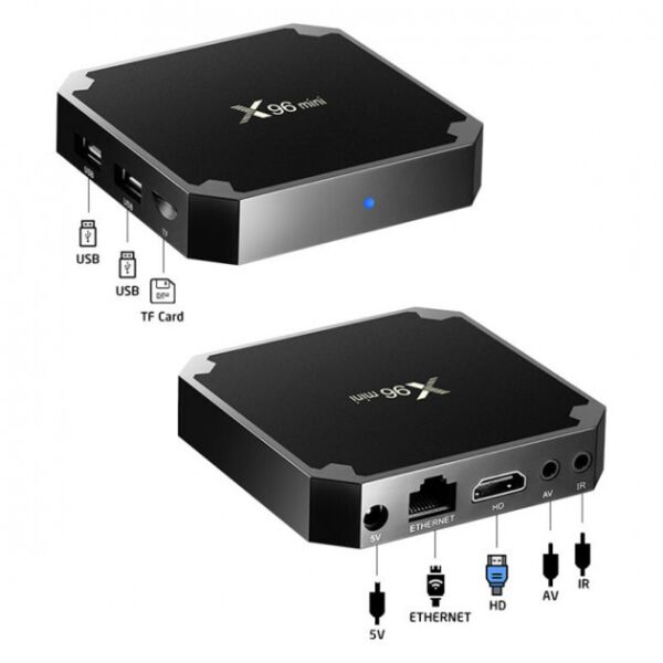 Приставка Smart TV Android TV приставка SKY (X96 mini) 1/8 GB, позволяет наслаждиться 4K и 3D фильмами
Приставка Smart TV Android TV приставка SKY (X96 mini) 1/8 GB, позволяет наслаждиться 4K и 3D фильмами