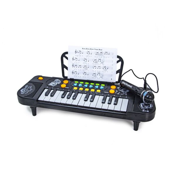 Детский синтезатор (микрофон, запись и воспроизведение песен) JD Toys 42х17х14 см Черный
Детский синтезатор (микрофон, запись и воспроизведение песен) JD Toys 42х17х14 см Черный