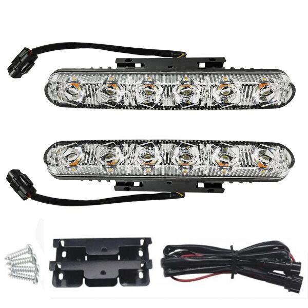 LED ДХО + бегущий поворот. Супер качество, металлический корпус! 12В. Светодиодные дневные ходовые огни.
LED ДХО + бегущий поворот. Супер качество, металлический корпус! 12В. Светодиодные дневные ходовые огни.