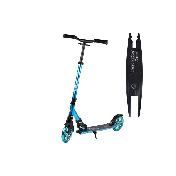 Самокат алюминиевый Best Scooter S-30688, колеса - 180мм, 1 амортизатор передний, синий
Самокат алюминиевый Best Scooter S-30688, колеса - 180мм, 1 амортизатор передний, синий