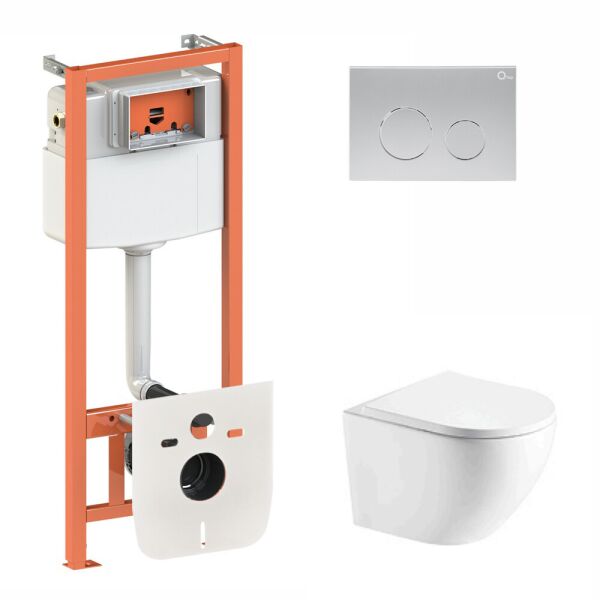 Комплект Qtap инсталляция 3 в 1 Nest QT0133M425 с панелью смыва круглой QT0111M11111SAT и унитаз с сиденьем Robin QT1333046ENRW (SD00043013)
Комплект Qtap инсталляция 3 в 1 Nest QT0133M425 с панелью смыва круглой QT0111M11111SAT и унитаз с сиденьем Robin QT1333046ENRW (SD00043013)