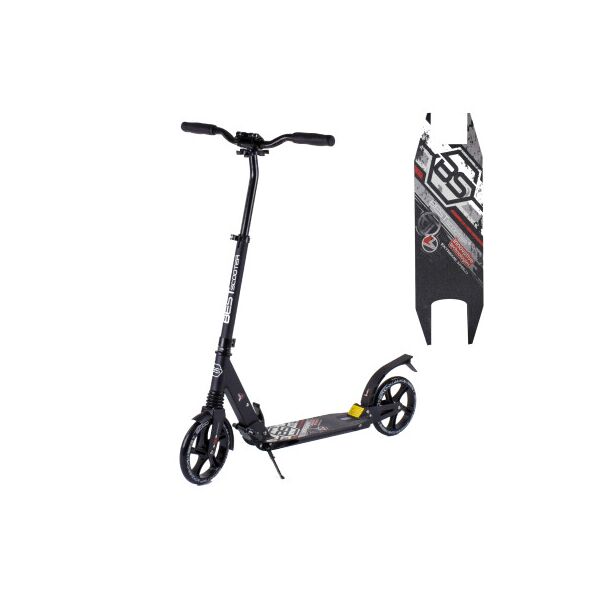 Самокат алюминиевый 22788 Best Scooter с серой декой, колеса 200 мм, 2 амортизатора, складной
Самокат алюминиевый 22788 Best Scooter с серой декой, колеса 200 мм, 2 амортизатора, складной