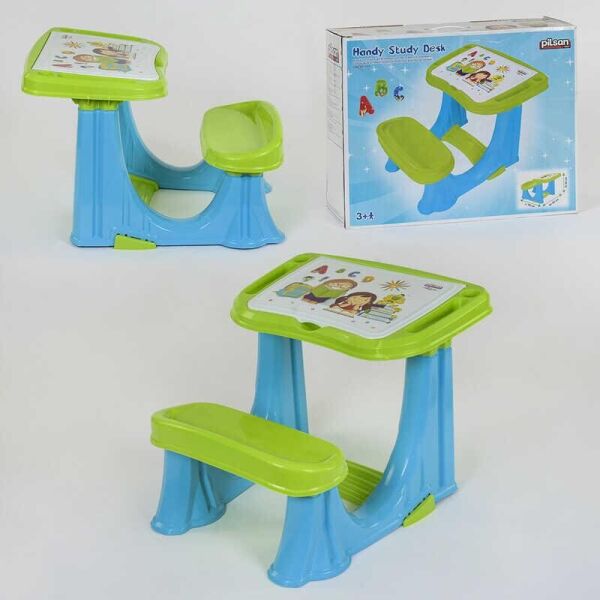 Парта учебная Pilsan 03-433 цвет СИНЕ-ЗЕЛЕНЫЙ, откидная крышка, отсек с органайзером
Парта учебная Pilsan 03-433 цвет СИНЕ-ЗЕЛЕНЫЙ, откидная крышка, отсек с органайзером