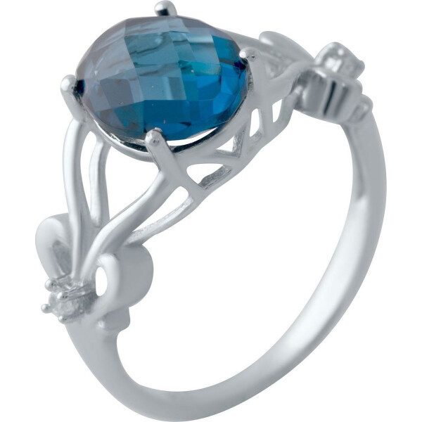 Кольцо из серебра с топазом и куб. циркониями, размер 18.5 (1720355)
Кольцо из серебра с топазом и куб. циркониями, размер 18.5 (1720355)