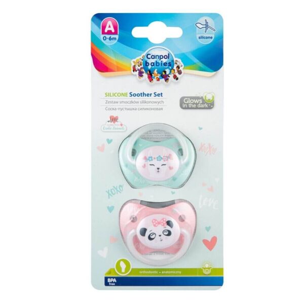 Силиконовая пустышка Canpol Babies анатомическая Exotic Animals розовая 2 штуки (23/920_pin)
Силиконовая пустышка Canpol Babies анатомическая Exotic Animals розовая 2 штуки (23/920_pin)
