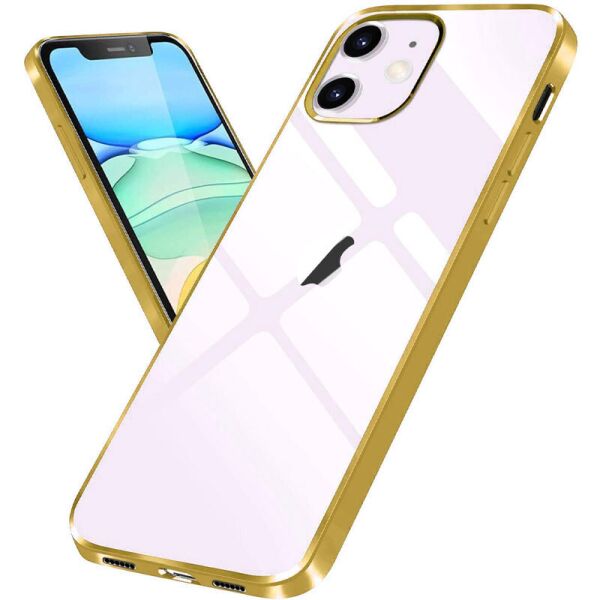 Прозрачный силиконовый чехол с глянцевой окантовкой для Apple iPhone 12 mini (5.4") Золотой (8375632)
Прозрачный силиконовый чехол с глянцевой окантовкой для Apple iPhone 12 mini (5.4") Золотой (8375632)