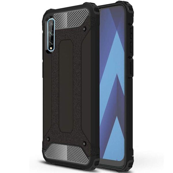 Бронированный противоударный TPU+PC чехол Immortal для Huawei Y8p (2020) / P Smart S Черный
Бронированный противоударный TPU+PC чехол Immortal для Huawei Y8p (2020) / P Smart S Черный