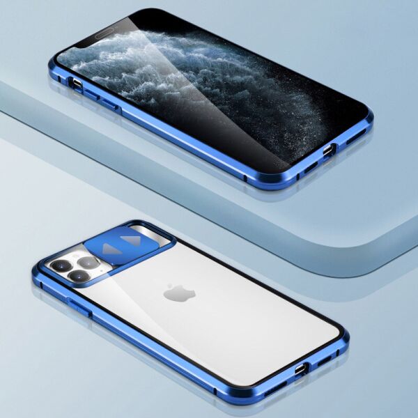 Чехол Camshield 360 Metall+Glass со шторкой для камеры для Apple iPhone 11 Pro Max (6.5") Синий
Чехол Camshield 360 Metall+Glass со шторкой для камеры для Apple iPhone 11 Pro Max (6.5") Синий