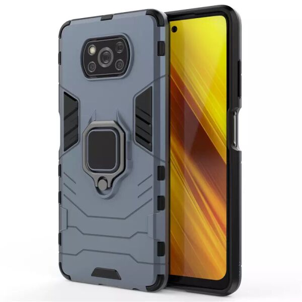 Ударопрочный чехол Transformer Ring for Magnet для Xiaomi Poco X3 NFC / Poco X3 Pro Серый / Metal slate
Ударопрочный чехол Transformer Ring for Magnet для Xiaomi Poco X3 NFC / Poco X3 Pro Серый / Metal slate