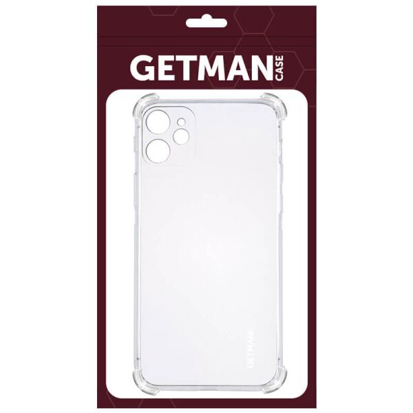 TPU чехол GETMAN Ease logo усиленные углы для Apple iPhone 12 (6.1") Бесцветный (прозрачный)
TPU чехол GETMAN Ease logo усиленные углы для Apple iPhone 12 (6.1") Бесцветный (прозрачный)