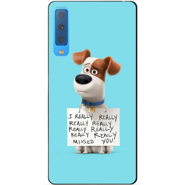 Бампер силиконовый Candy для Samsung A7 2018 Galaxy A750 с рисунком Собака Макс
Бампер силиконовый Candy для Samsung A7 2018 Galaxy A750 с рисунком Собака Макс