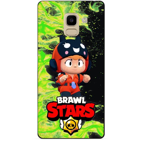 Силиконовый бампер чехол Candy для Samsung J6 Galaxy J600 с Героем Brawl Stars Беа снайпер
Силиконовый бампер чехол Candy для Samsung J6 Galaxy J600 с Героем Brawl Stars Беа снайпер