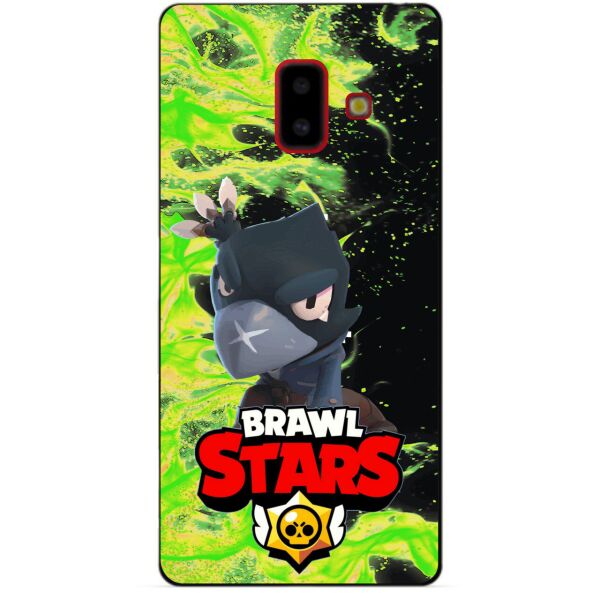 Силиконовый бампер чехол Candy для Samsung J6 Plus Galaxy J610 с Героем Brawl Stars Ворон
Силиконовый бампер чехол Candy для Samsung J6 Plus Galaxy J610 с Героем Brawl Stars Ворон