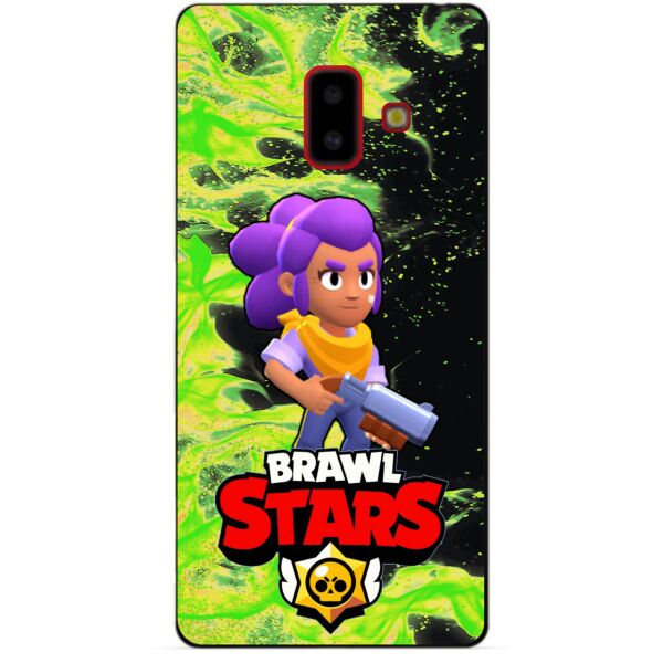 Силиконовый бампер чехол Candy для Samsung J6 Plus Galaxy J610 с Героем Brawl Stars Шелли
Силиконовый бампер чехол Candy для Samsung J6 Plus Galaxy J610 с Героем Brawl Stars Шелли