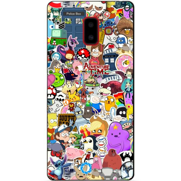 Силиконовый бампер чехол Candy для Samsung J6 Plus Galaxy J610 с рисунком Стикер Мультяшки
Силиконовый бампер чехол Candy для Samsung J6 Plus Galaxy J610 с рисунком Стикер Мультяшки