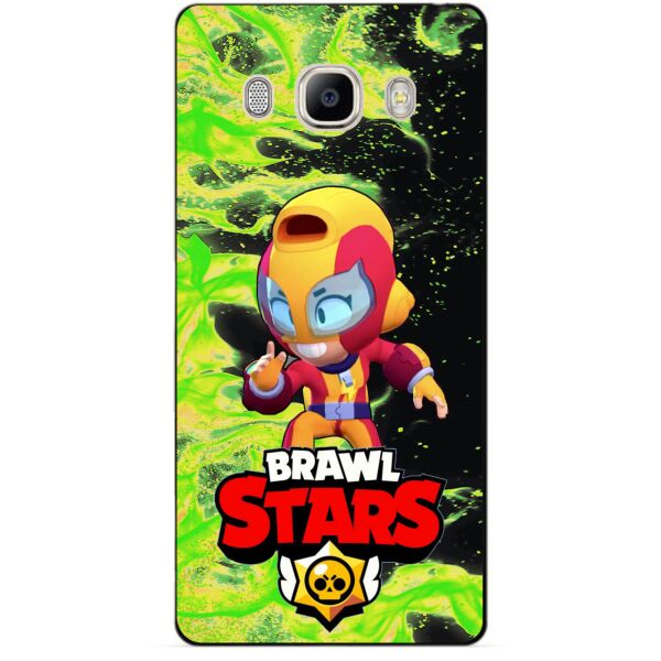 Силиконовый бампер чехол Candy для Samsung J7 2016 Galaxy J710 героем Brawl Stars Макс
Силиконовый бампер чехол Candy для Samsung J7 2016 Galaxy J710 героем Brawl Stars Макс