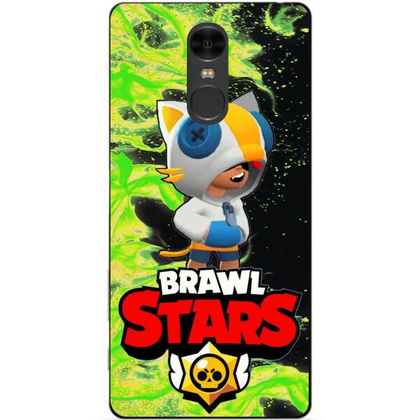 Силиконовый чехол бампер Candy для Xiaomi Redmi Note 4 с Героем Brawl Stars Леон кот
Силиконовый чехол бампер Candy для Xiaomi Redmi Note 4 с Героем Brawl Stars Леон кот