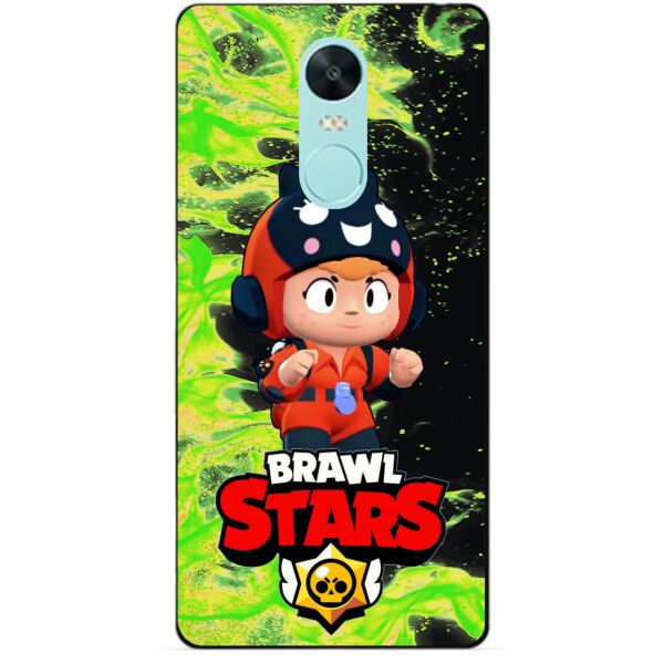 Силиконовый чехол бампер Candy для Xiaomi Redmi Note 4x с Героем Brawl Stars Беа снайпер
Силиконовый чехол бампер Candy для Xiaomi Redmi Note 4x с Героем Brawl Stars Беа снайпер