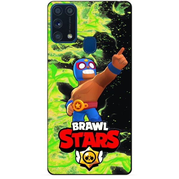 Силиконовый бампер чехол Candy для Samsung M31 Galaxy M315f с Героем Brawl Stars Эль Примо
Силиконовый бампер чехол Candy для Samsung M31 Galaxy M315f с Героем Brawl Stars Эль Примо
