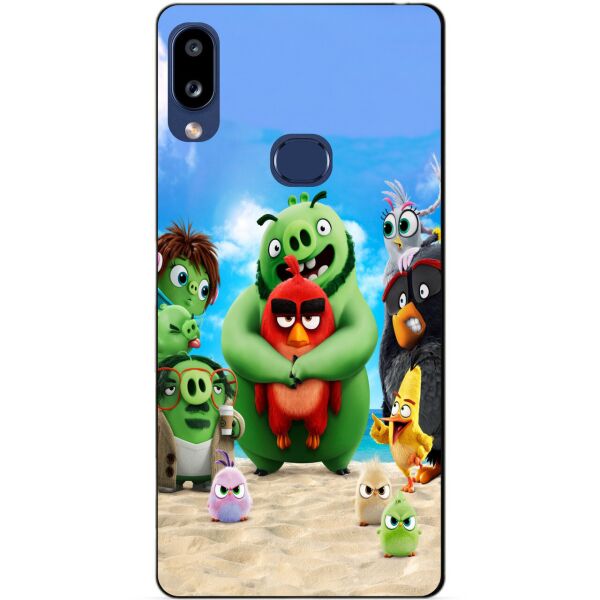 Бампер силиконовый чехол Candy для Samsung A10s с рисунком Angry birds Leonard 
Бампер силиконовый чехол Candy для Samsung A10s с рисунком Angry birds Leonard