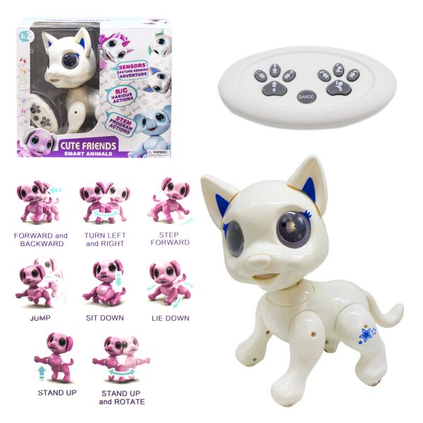Интерактивная животное Котенок, USB зарядка, свет, звук 8313A carkii toys (2002005987797)
Интерактивная животное Котенок, USB зарядка, свет, звук 8313A carkii toys (2002005987797)