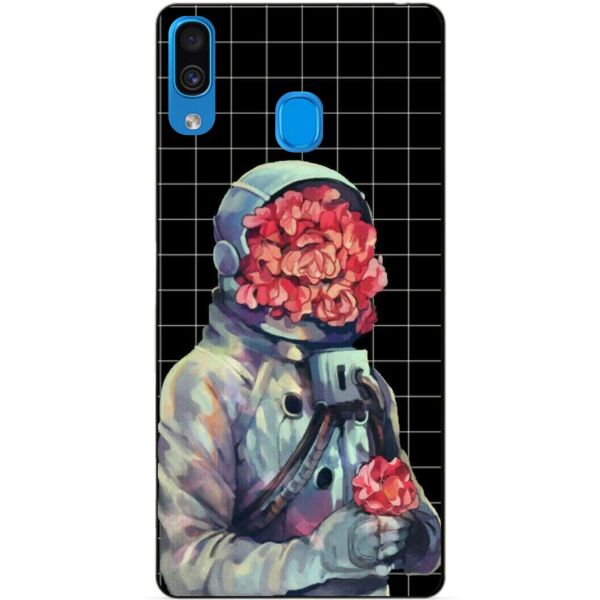 Бампер силиконовый чехол Candy для Samsung A30 2019 Galaxy A305f с рисунком Букет в шлеме 
Бампер силиконовый чехол Candy для Samsung A30 2019 Galaxy A305f с рисунком Букет в шлеме