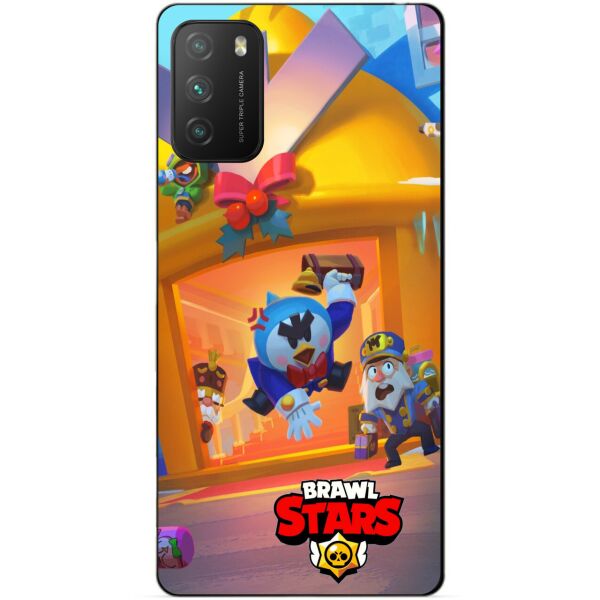 Силиконовый бампер чехол Candy для Xiaomi Poco M3 Бравл Старс Веселые каникулы Мистер П.
Силиконовый бампер чехол Candy для Xiaomi Poco M3 Бравл Старс Веселые каникулы Мистер П.