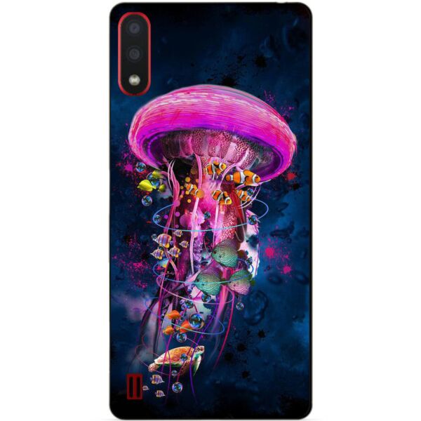 Силиконовый бампер чехол Candy для Samsung A01 Galaxy A015f с рисунком Медуза
Силиконовый бампер чехол Candy для Samsung A01 Galaxy A015f с рисунком Медуза