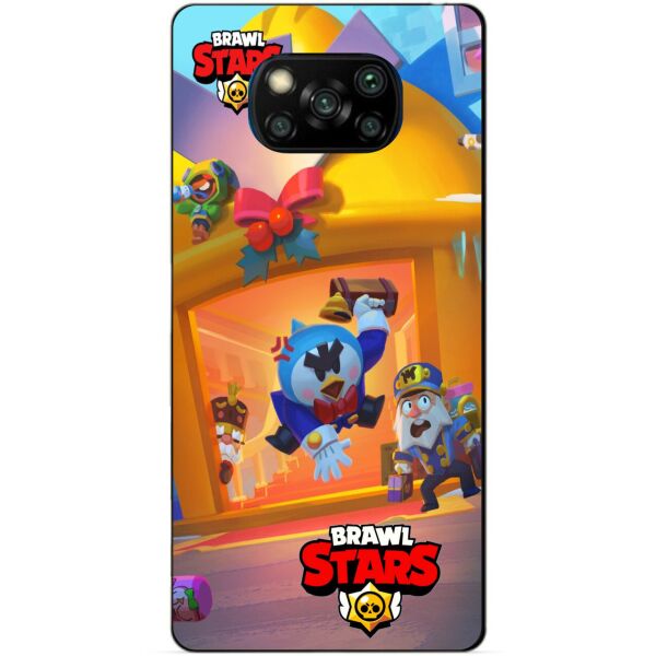 Силиконовый бампер чехол Candy для Xiaomi Poco X3 Бравл Старс Веселые каникулы Мистер П.
Силиконовый бампер чехол Candy для Xiaomi Poco X3 Бравл Старс Веселые каникулы Мистер П.