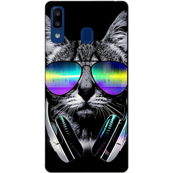 Силиконовый бампер чехол Candy для Samsung A20 2019 Galaxy A205f с рисунком Музыкальный Кот
Силиконовый бампер чехол Candy для Samsung A20 2019 Galaxy A205f с рисунком Музыкальный Кот