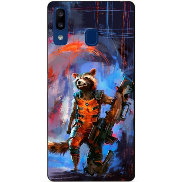 Силиконовый бампер чехол Candy для Samsung A20 2019 Galaxy A205f с рисунком Реактивный Енот
Силиконовый бампер чехол Candy для Samsung A20 2019 Galaxy A205f с рисунком Реактивный Енот