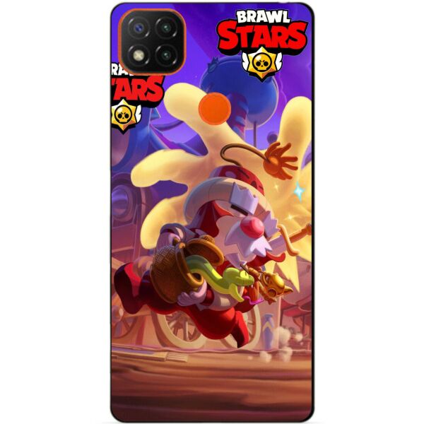 Силиконовый бампер чехол Candy для Xiaomi Redmi 9c Базар Тары Гейл Бравл Старс