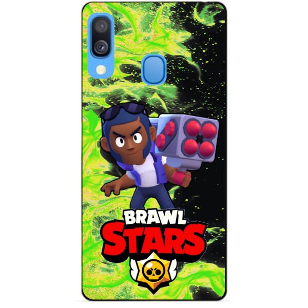 Силиконовый бампер чехол Candy для Samsung A40 2019 Galaxy A405f с Героем Brawl Stars Брок
Силиконовый бампер чехол Candy для Samsung A40 2019 Galaxy A405f с Героем Brawl Stars Брок