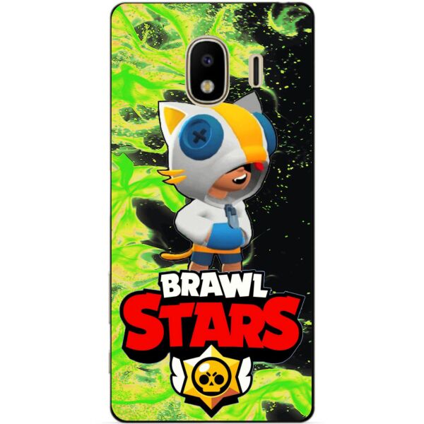 Силиконовый бампер чехол Candy для Samsung J4 Galaxy J400 с Героем Brawl Stars Леон кот
Силиконовый бампер чехол Candy для Samsung J4 Galaxy J400 с Героем Brawl Stars Леон кот