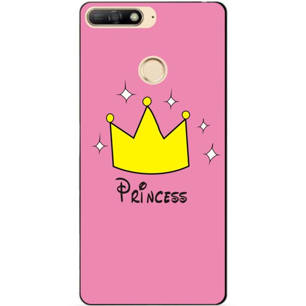 Силиконовый бампер чехол Candy для Huawei Y6 Prime 2018 с рисунком Princess 
Силиконовый бампер чехол Candy для Huawei Y6 Prime 2018 с рисунком Princess